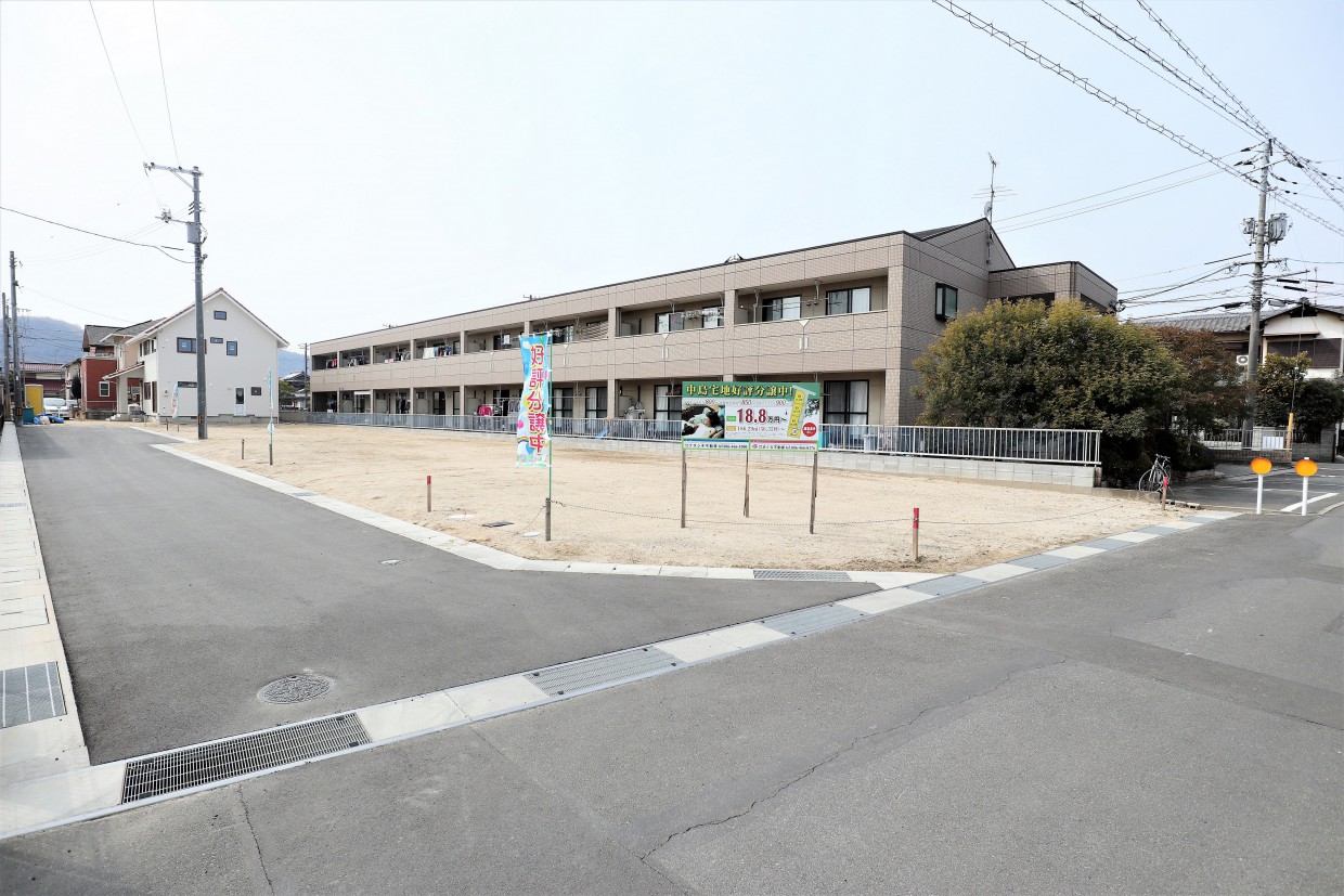 自社分譲地 中 島Ⅳ（全４区画）情報更新しました。