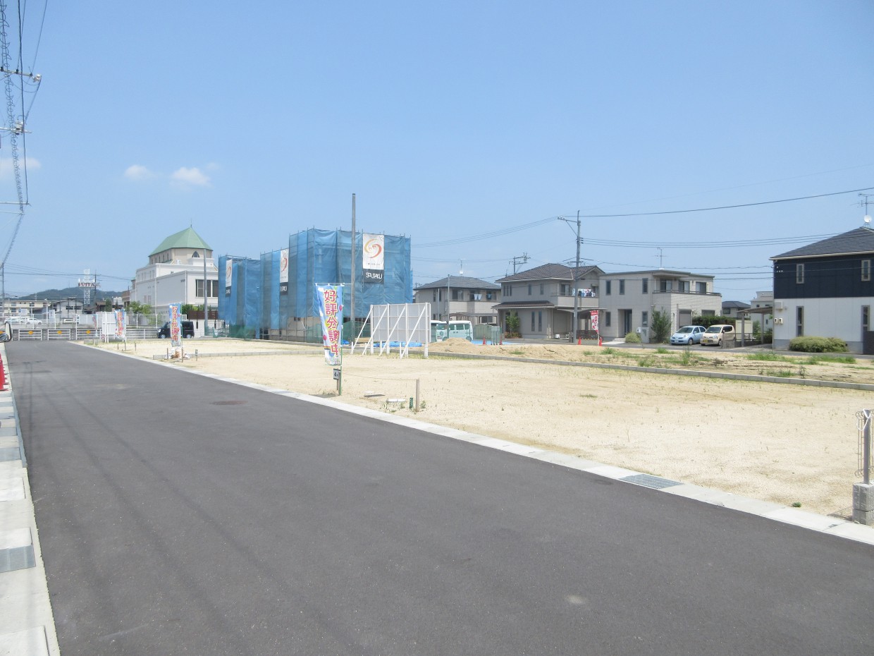 自社分譲地 大島Ⅱ(全24区画)  ㉔号地 ご成約頂きました。<br>沢山のお問合せを頂きまして誠に有難う御座いました。