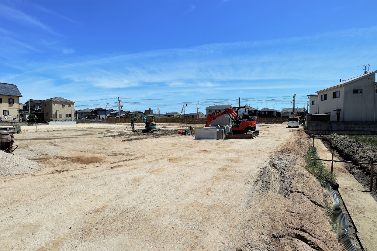 自社分譲地 中 島 (全9区画)  ①号地 ご成約頂きました。<br>沢山のお問合せを頂きまして誠に有難う御座いました。