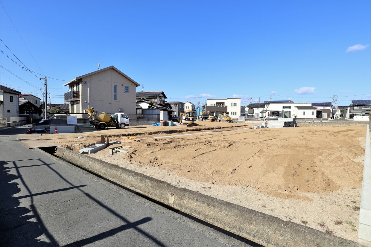 自社分譲地 中 島 (全6区画)  ①号地 ご成約頂きました。<br>沢山のお問合せを頂きまして誠に有難う御座いました。