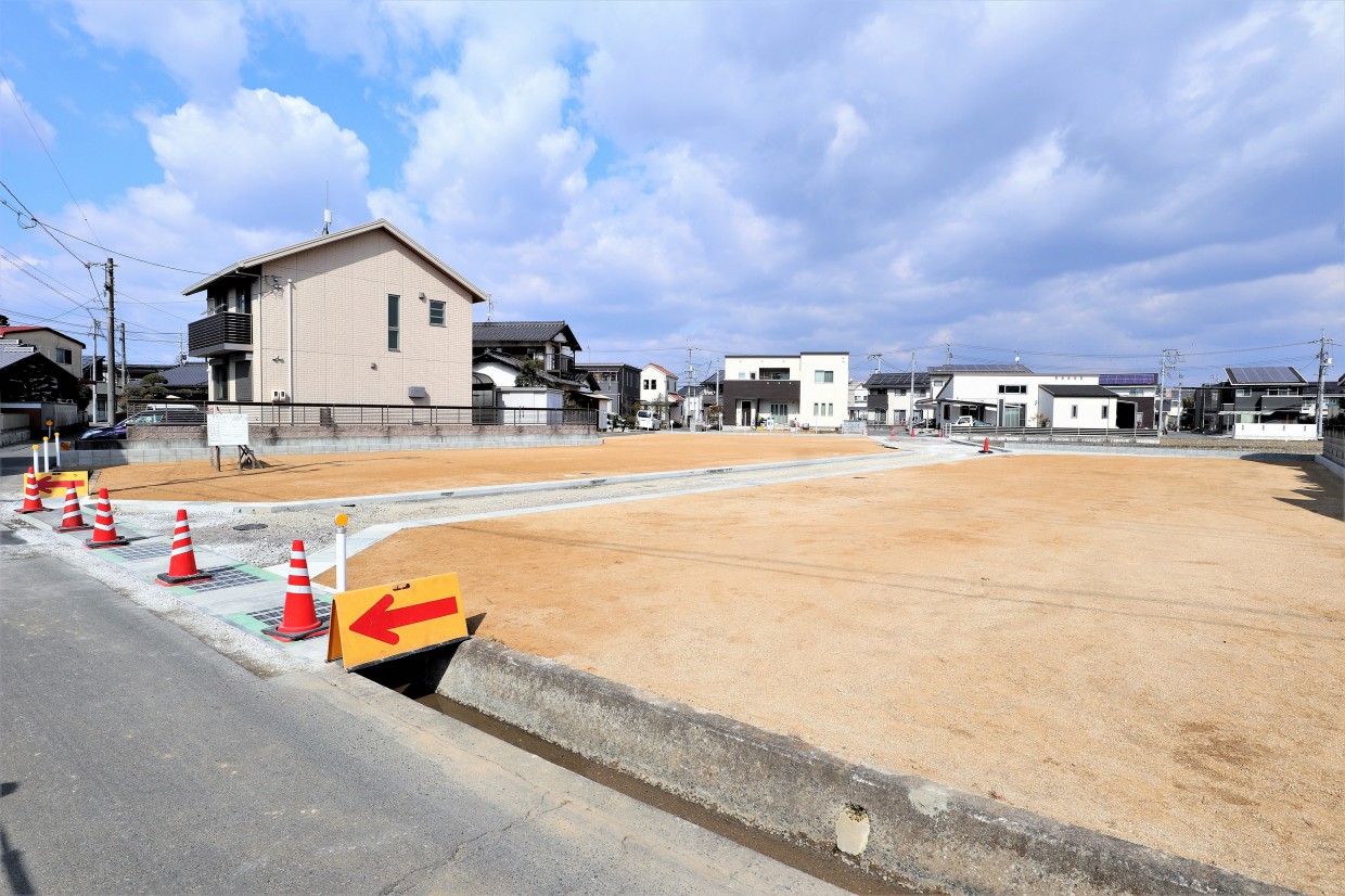 自社分譲地 中 島 (全6区画)  ②号地 ご成約頂きました。<br>沢山のお問合せを頂きまして誠に有難う御座いました。