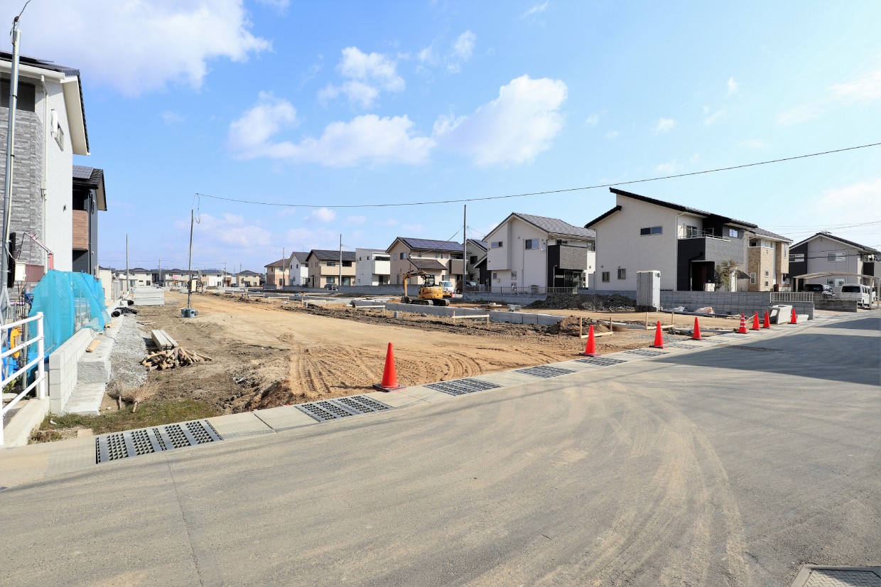 自社分譲地 片 島 町（全18区画）  ②号地 ご成約頂きました。<br>沢山のお問合せを頂きまして誠に有難う御座いました。