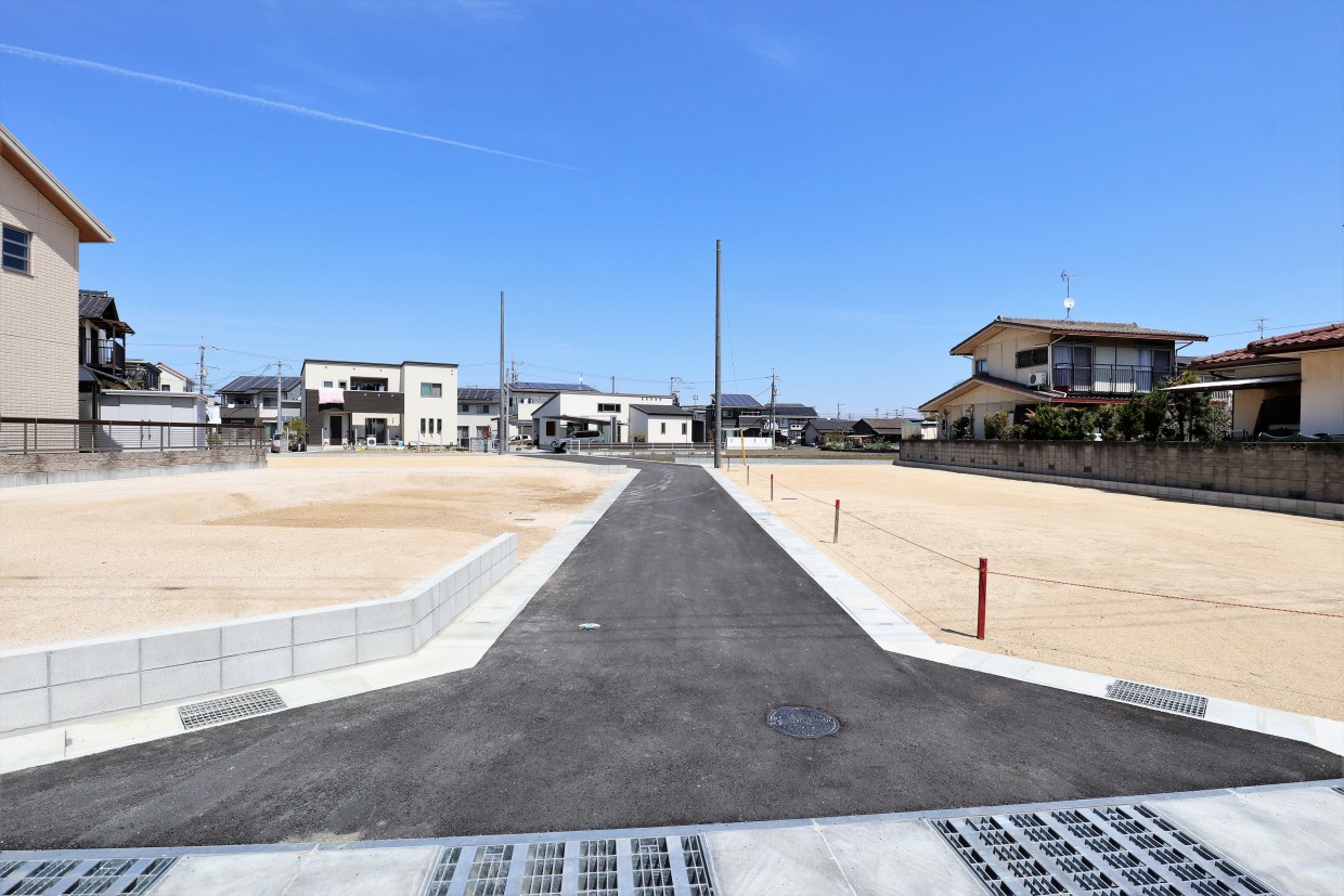 自社分譲地 中 島 (全6区画)  ⑤号地 ご成約頂きました。<br>沢山のお問合せを頂きまして誠に有難う御座いました。