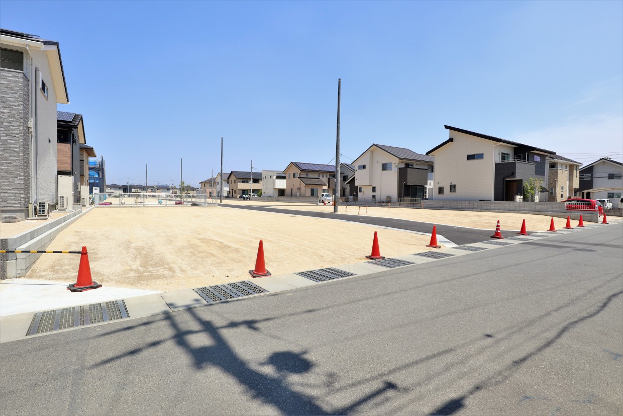 自社分譲地 片 島 町（全18区画）⑱号地 ご成約頂きました。<br>沢山のお問合せを頂きまして誠に有難う御座いました。