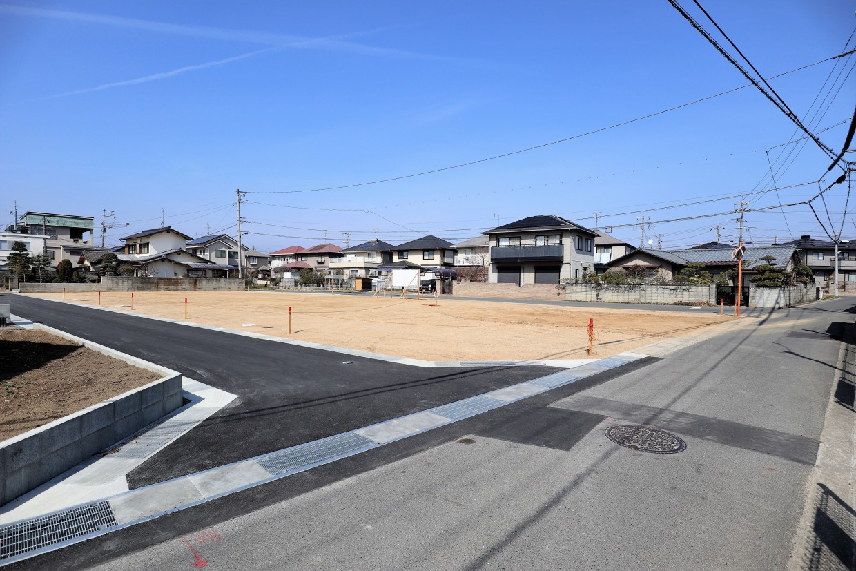 自社分譲地 中 島（全7区画)   完売しました。<br>沢山のお問合せを頂きまして誠に有難う御座いました。