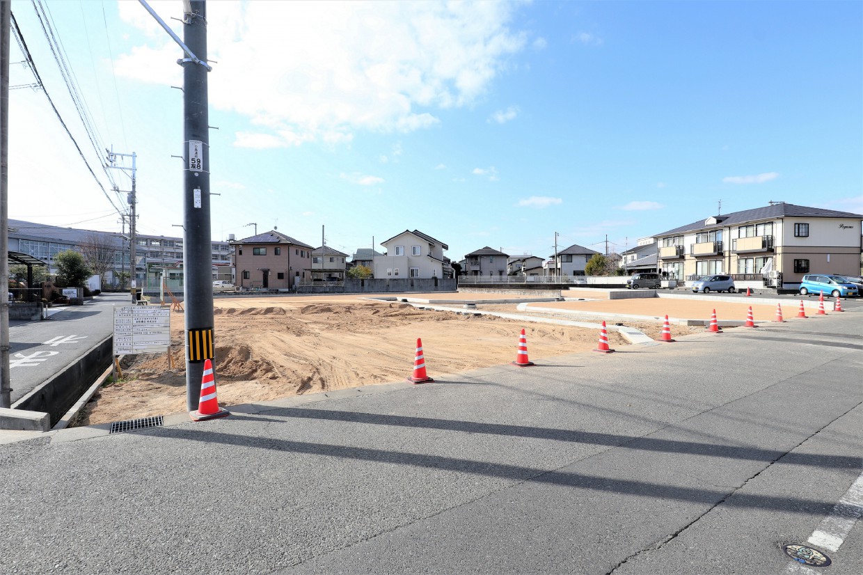 自社分譲地 西阿知駅 南 (全5区画) 追加しました。