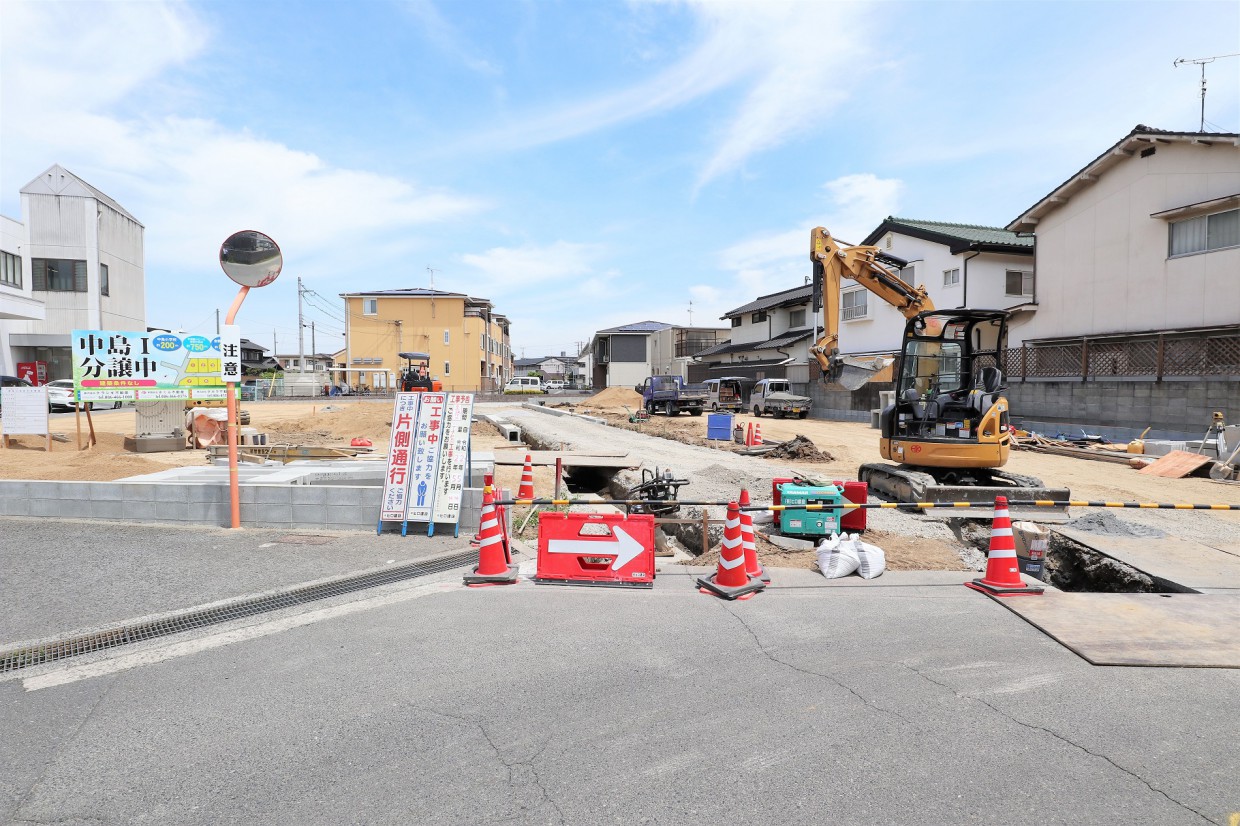 自社分譲地 中 島 小学校西 (全7区画) 更新しました。