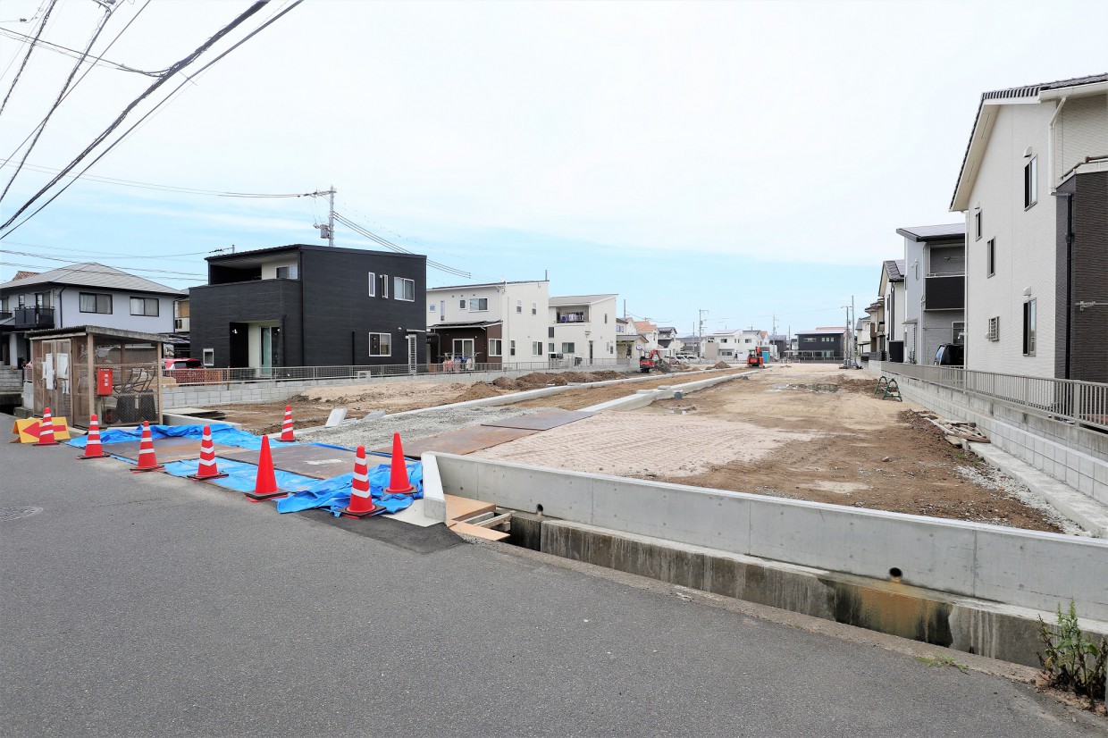 自社分譲地 中 島Ⅵ (全14区画)  3号地 ご成約頂きました。<br>沢山のお問合せを頂きまして誠に有難う御座いました。