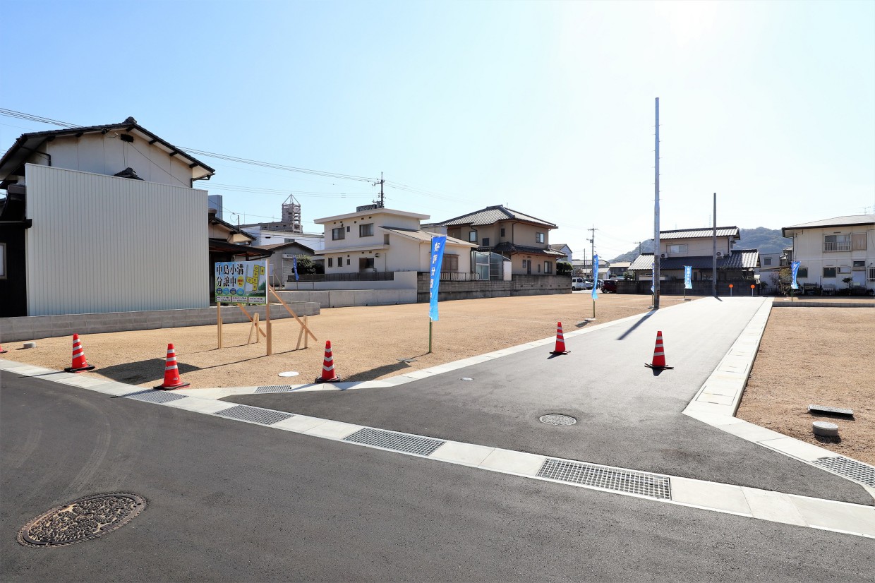 自社分譲地 中島 (全6区画)  ②号地 ご成約頂きました。<br>沢山のお問合せを頂きまして誠に有難う御座いました。