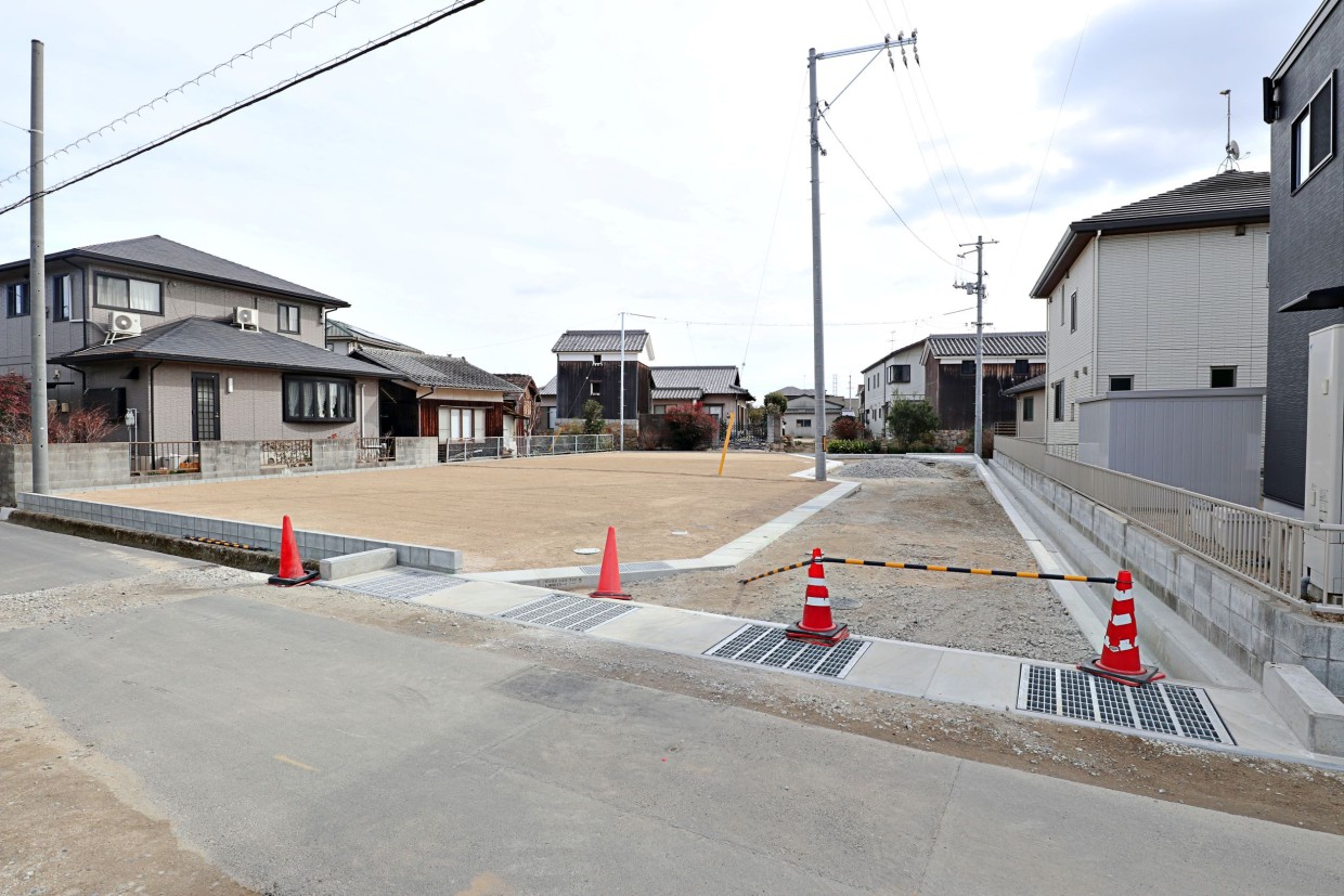 西阿知町西原A (全2区画)   ①号地 ご成約頂きました。<br>沢山のお問合せを頂きまして誠に有難う御座いました。