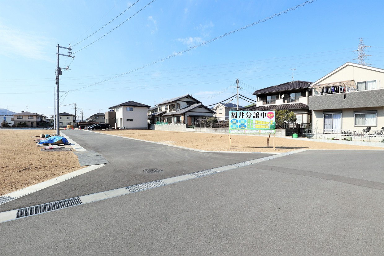 自社分譲地 福井 (全10区画)  ②号地 ご成約頂きました。<br>沢山のお問合せを頂きまして誠に有難う御座いました