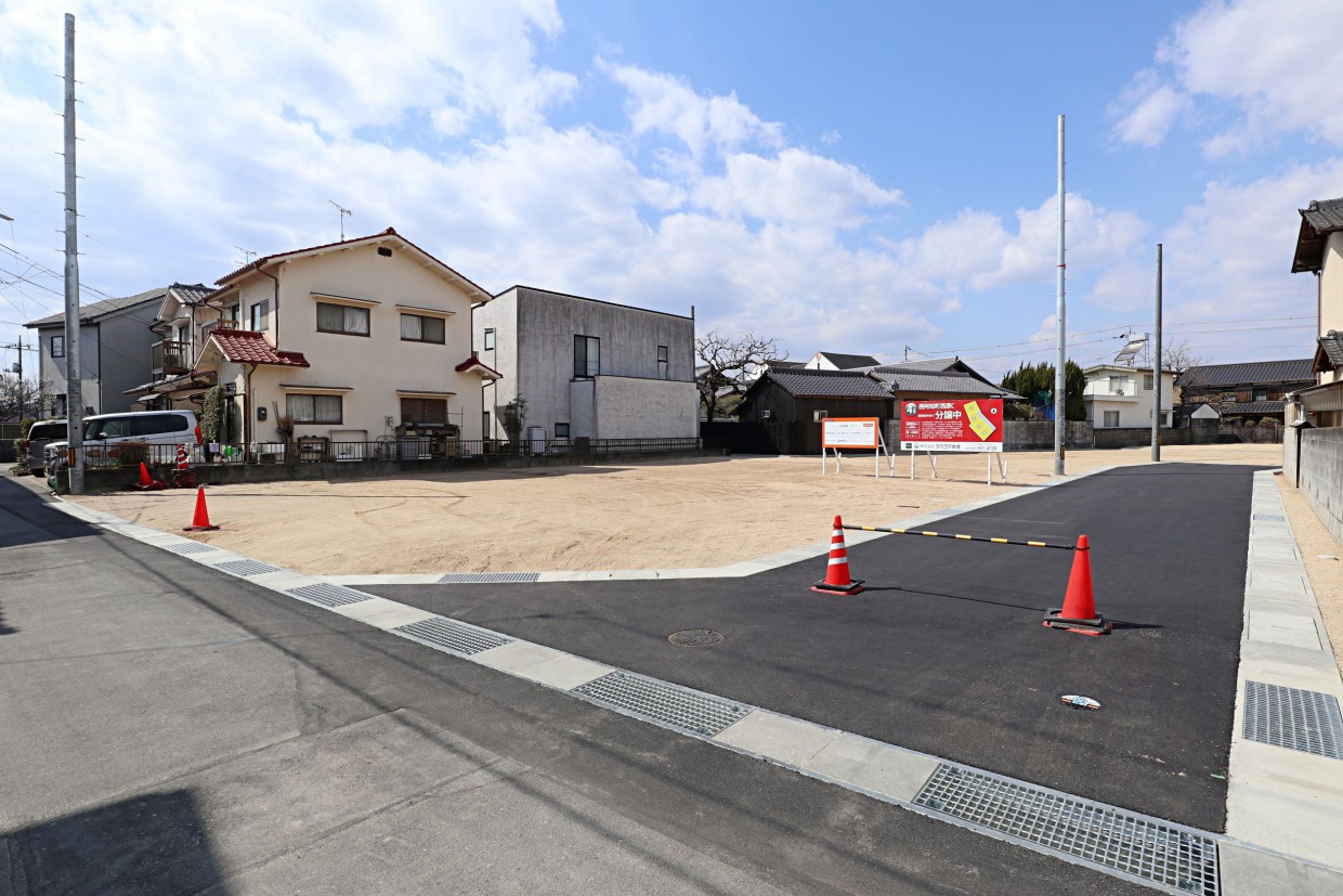 西阿知町西原C (全4区画)   ②号地 ご成約頂きました。<br>沢山のお問合せを頂きまして誠に有難う御座いました。