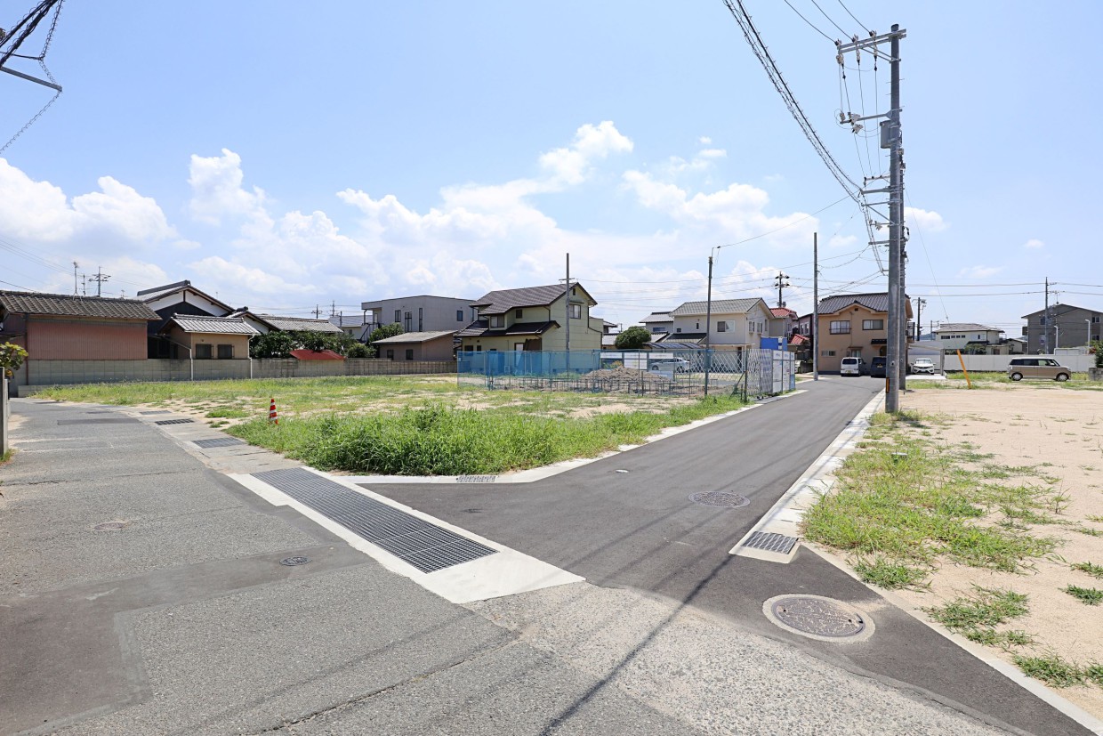 田ノ上  (全9区画)  ⑨号地 ご成約頂きました。<br>沢山のお問合せを頂きまして誠に有難う御座いました。