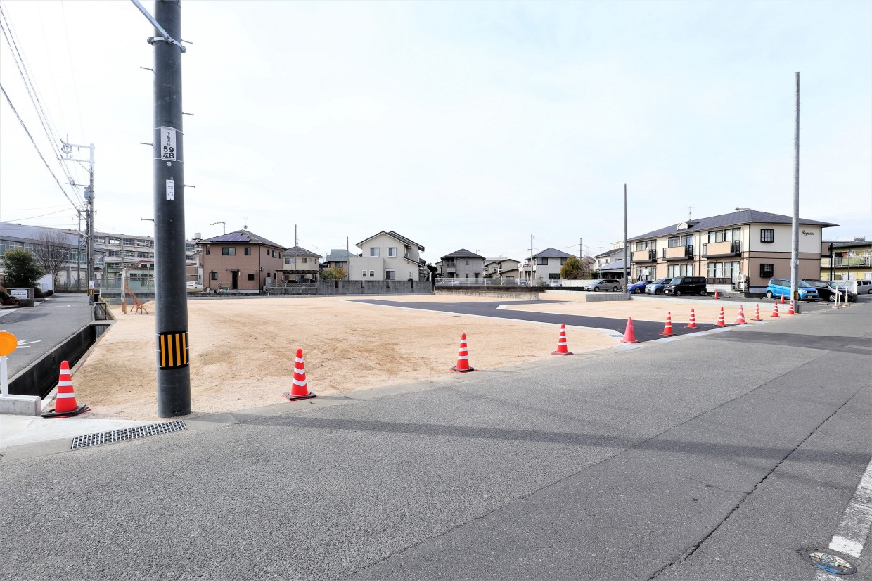 自社分譲地 西阿知駅 南 (全5区画) 完売しました。<br>沢山のお問合せを頂きまして誠に有難う御座いました。